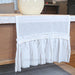 Gauze Table Runner with Ruffled Lace Trim - Premium Quality 3