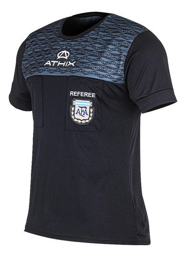 ATHIX Referee Shirt Black 2023 - Adult 0