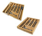 Lavish Home Bamboo Expandable Drawer Organizer 3