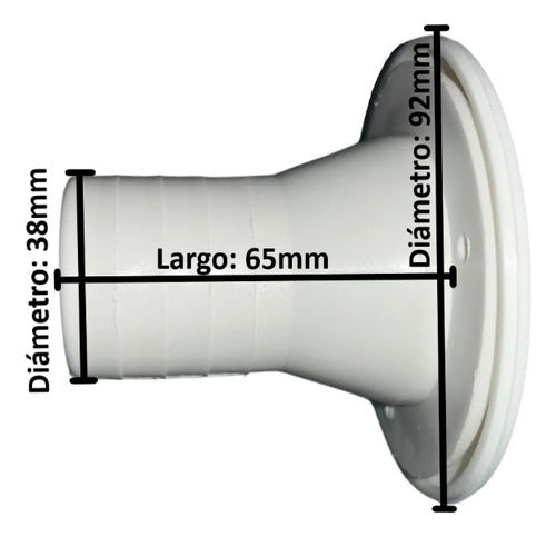 Tapa Tanque Gasoline - Agua - Manguera 1-1/2 Lancha - Barco 1