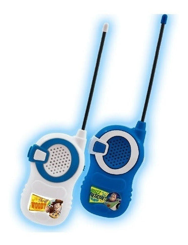 Walkie Talkie Toy Story Woody Buzz Antena Flexible Lny 2339 1