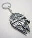 Millennium Falcon Han Solo Skywalker Solid Keychain Star Wars 1