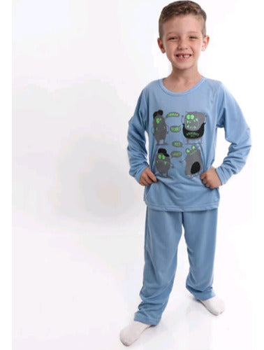 Molde De Pijama Infantil 2,4,6,8,10,12,14 Em Tamanho Real 1