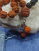 LeHaim Japa Mala (27 Beads), Rudraksha Seeds and Black Agate 4