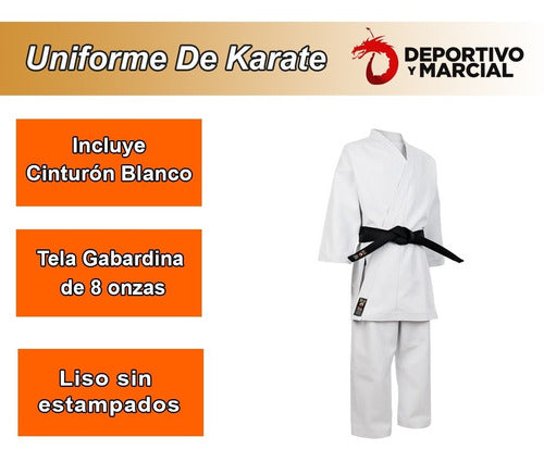 Shiai Tokaido Karate Uniform 8 Oz T/ 50 to 58 3