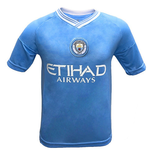 Adult Manchester City Soccer Jersey 0
