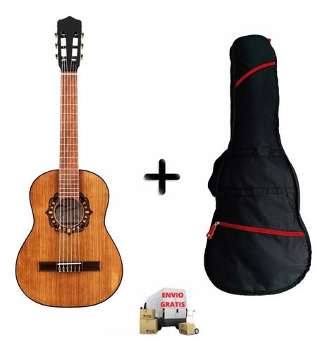 Fonseca 15 Children's Travel Classical Guitar + Case 0
