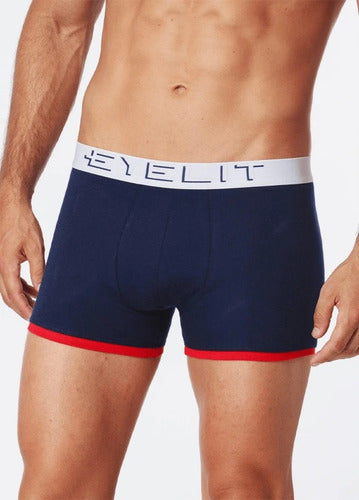 Eyelit Boxer 525 Made of Cotton and Lycra 0