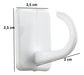 VML Wall Plastic Hook Set for Mugs - Pack of 6 1