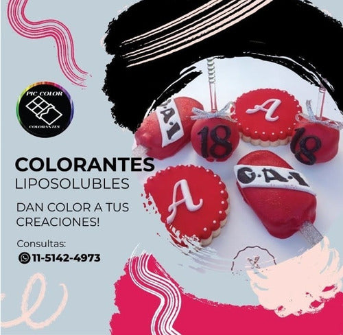 Colorantes Liposolubles Premium Pic Color X5u Promo 0