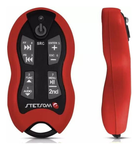 Controle Longa Distância Stetsom Sx2 500 Metros Vermelho 3