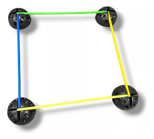 New Plast Adjustable Barrier 1 Meter with Multifunction Base 5