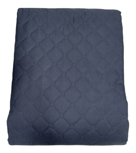 Reversible Quilted Bedspread 1 1/2 Plaza with Pillowcase 4