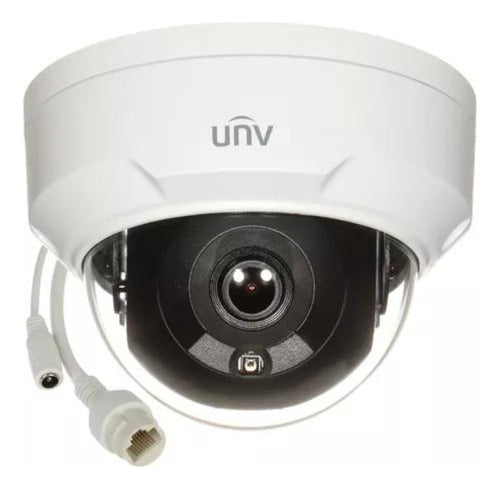 Unv HD 4MP Anti-Vandal Fixed Dome Network Camera 0