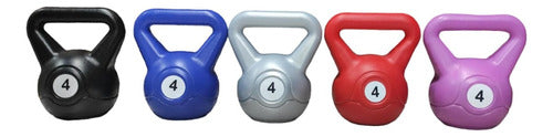 Tourmalhyn Kettlebell Set 2 X 4Kg Fitness Gym 8Kg 1