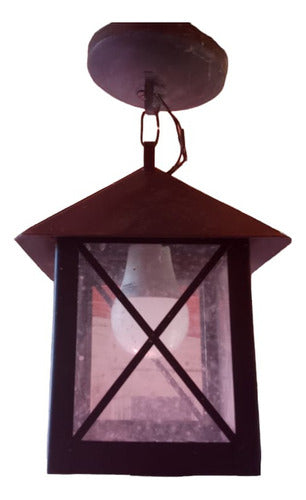 Bote-luz Colonial Hanging Lantern 0