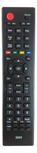 Remote Control for LED TVs - Telefunken, BGH, JVC, Hisense - Green Line 0