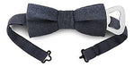 Foster & Rye Elegant Blue Bowtie Bottle Opener 0