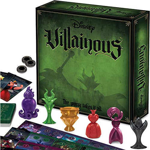 Wonder Forge Disney Villainous Strategy Board Game for Up to 6 Players - English 0