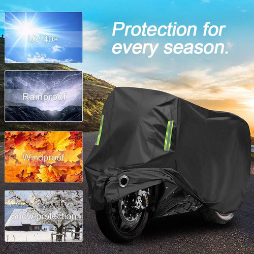 Gutupet Waterproof Cover for Motorcycles, XXL 1