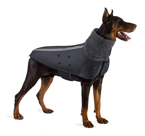 Slowton Winter Dog Coat, Warm Fleece Lining 0