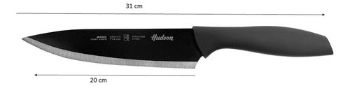 Hudson Cuchillo Basic 8'' Chef Knife Acero Inox 31cm 1