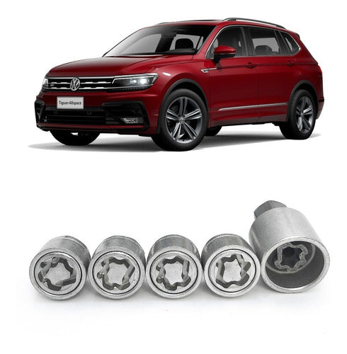 Parafuso Antifurto De Rodas Farad Starlock Volkswagen Tiguan 0