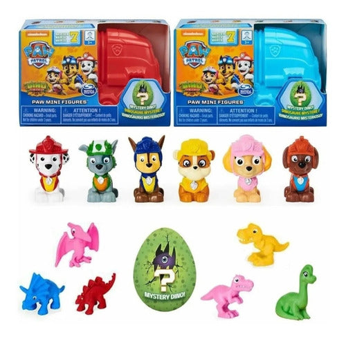 Spin Master Paw Patrol Mini Figure Surprise with Dino Original 1