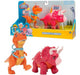 Dino Ranch Set Dinosaurios Rex Biscuit Y Angus Movimiento 0