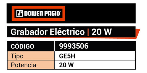 Dowen Pagio Electric Engraver Tungsten Tip 20 W 9993506 3