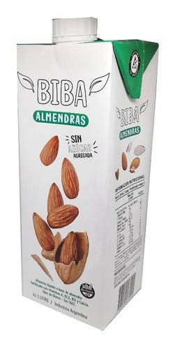 Almond Beverage 1L Biba Gluten-Free x 6 units 1