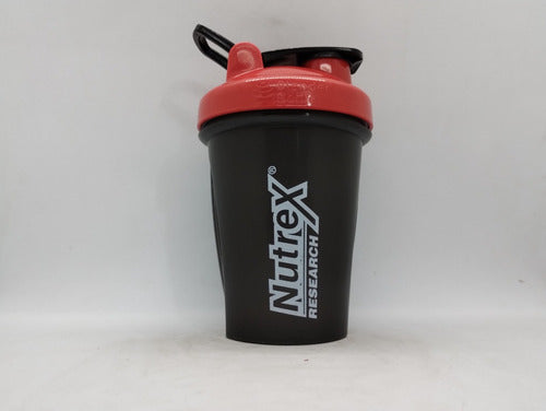 Nutrex 400ml Shaker with Anti-Lump Grid Mixing Cup 6