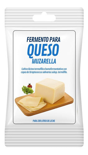 Rica Nata Fermento Para Queso Muzarella Y Requesón Casero De Calidad 0