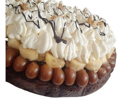 Brownie, Dulce De Leche, Banana Y Crema  - Lady Brownie 0