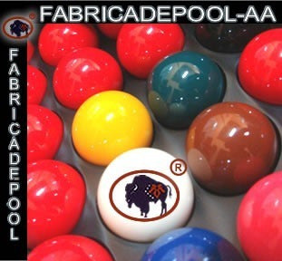 Fabrica de Pool AA Bolas De Pool Blancas Y Negras X Caja 2