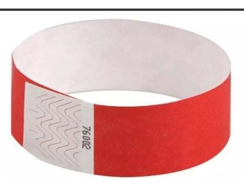 Rapi Ticket 500 Printed Tyvek Wristbands for Parties, Events, and Pools 1