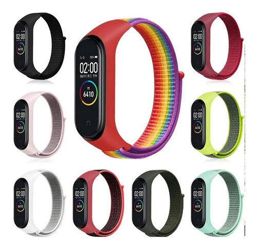 PSPBAND Nylon Bracelet for Xiaomi Mi Band 3 4 5 6 7 6