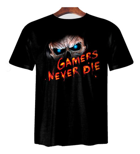 ZT-Indumentaria Remera ZT-0883 - Calavera Gamer 1