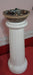 Columna Deco Cerámica Esmaltada Blanca 56 Cm 0