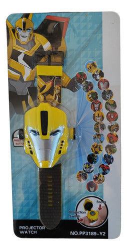 Do Games Transformer Yellow Watch Toy Projector 2