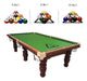 Magic Parrillas Pro Set of 6pcs 8, 9, and 10 Pool Balls 5