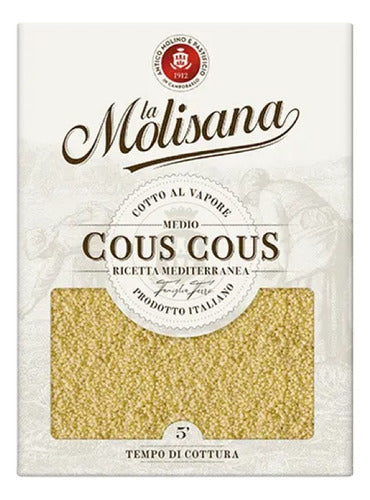 La Molisana Cous Cous 100% Grano Italiano 500g - Pack X 4 1