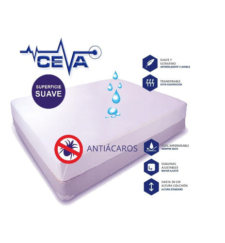 Ceva Waterproof Massage Table Cover 100mic PVC (60x1.80) 2