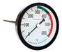 GSA 600ºC Oven Thermometer - Long Bulb 52mm 0