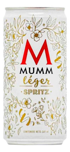 Mumm Léger Spritz Can 269ml Pack X12 - Gobar® 1