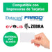 Tarjetas Pvc Hid Fargo Hdp 5000 X Pack 200 Unidades 2