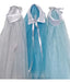 Broysa Princesses Elsa Frozen Glitter Tulle Cape 0