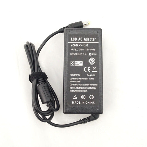 HP 8.21A 72W New AC Adapter Charger Cable for LCD TV Monitors 0