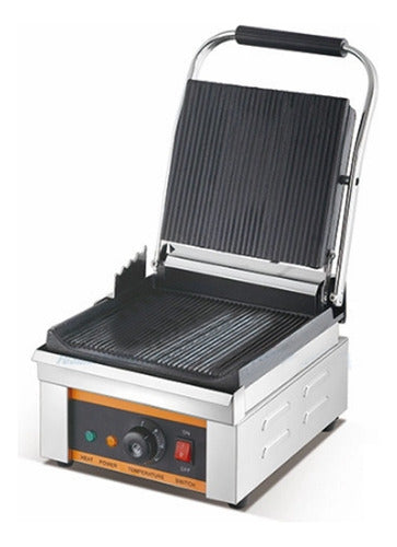 Kuma Sandwichera Comercial Grill Simple Eléctrica HEG G3 0