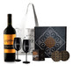 Box Set Rutini Wine Encounter Black Engraved Glasses 0